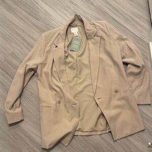 H&M Women's Beige Blazer